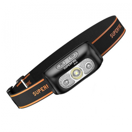 Lanterne - Lanterna LED pentru cap Superfire HL05-D, Lumina rosie, 110lm, 35m, 500mAh, incarcare USB