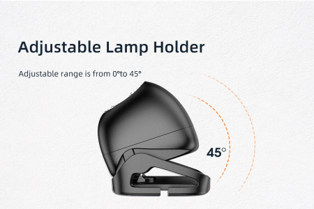 Lanterna LED pentru cap Superfire HL05-D, Lumina rosie, 110lm, 35m, 500mAh, incarcare USB [2]