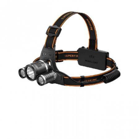 Lanterne - Lanterna LED pentru cap Superfire HL33, 700lm, 200m, 4000mAh, incarcare USB
