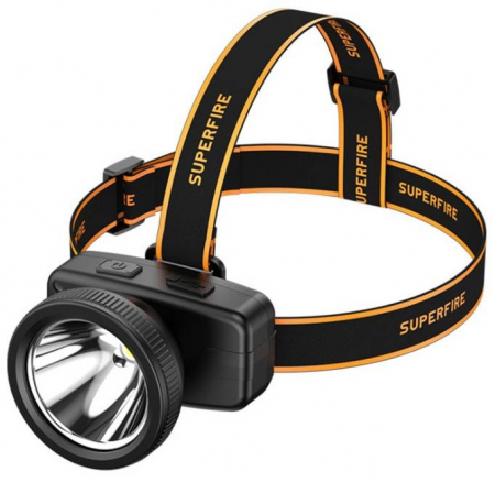 Lanterne - Lanterna LED pentru cap Superfire HL55, 150lm, 270m, 800mAh, incarcare USB-C