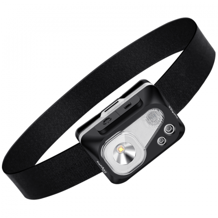Lanterne - Lanterna LED pentru cap Supfire HL07, 5W, 320 lm, 1200 mAh, senzor de miscare, 5 moduri, incarcare USB, IP67, Negru