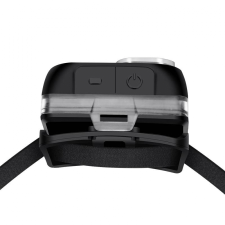 Lanterna LED pentru cap Supfire HL07, 5W, 320 lm, 1200 mAh, senzor de miscare, 5 moduri, incarcare USB, IP67, Negru [4]