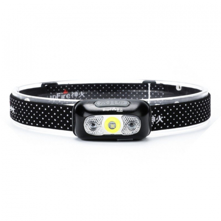 Lanterne - Lanterna pentru cap Supfire HL05, USB, 219lm, 74m, incarcare USB, control miscare mana