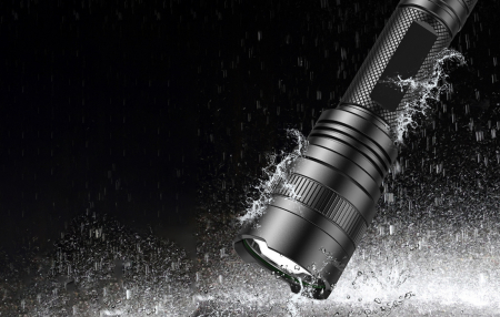 Lanterna SupFire C8-H, 15W, LED, 1500 lm, 4000 mAh, 5 moduri, rezistenta la apa, incarcare USB, Negru [4]