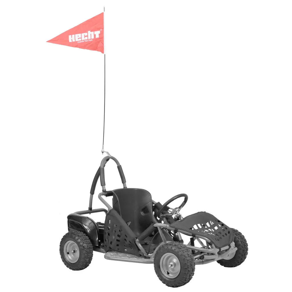 Timp liber - Masina buggy electric, 35 km/h, 48V, 12Ah, 500W,  HECHT 54812 SILVER