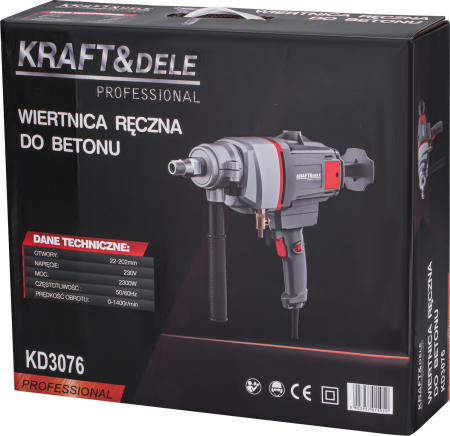 Masina de carotat, 2300 W, Kraft&Dele KD3076 [9]
