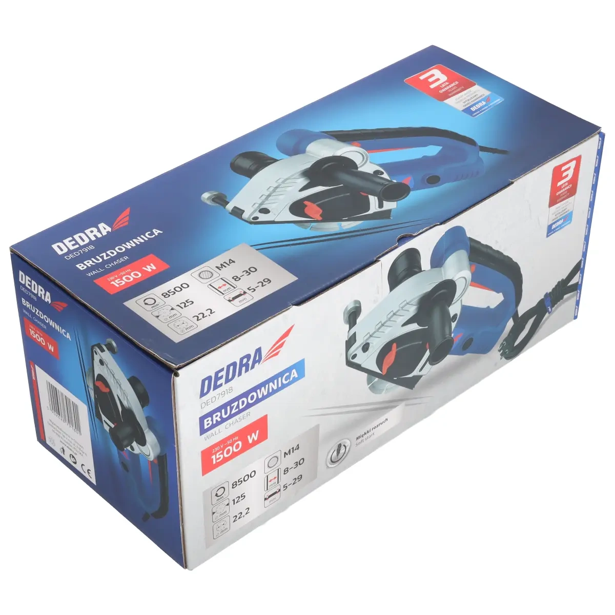 Masina de frezat caneluri 1500W, 125mm, DEDRA DED7918 [11]