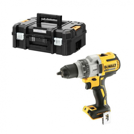 Masini de gaurit cu acumulatori - Masina de gaurit cu percutie DeWALT,DCD996NT-XJ,motor fara perii,compatibila cu aku 18V XR Li-Ion,in TSTAK ,fara aku