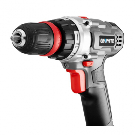 Mașină de găurit/înșurubat Energy+ 18V, Li-Ion, mandrină rapidă fără cheie,10 mm (fara acumulator inclus) GRAPHITE [6]