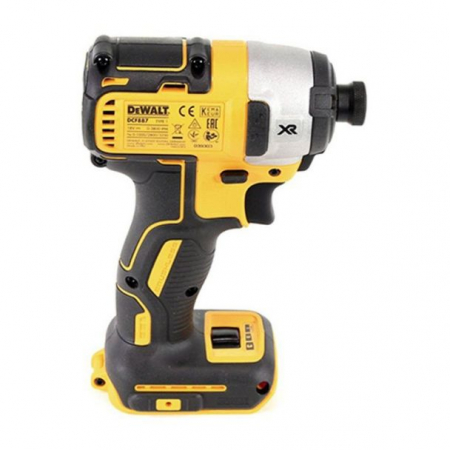 Masini cu impact - Masina de insurubat cu impact, compatibila cu acumulatori Dewalt DCF887N, 18V, cuplu maxim 205 Nm