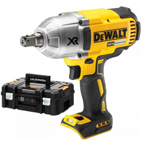 Mașini de insurubat - Masina de insurubat cu impact, cuplu ridicat, compatibila cu acumulatori Dewalt DCF899NT, Li-Ion 18V, cuplu maxim 950Nm, valiza de transport