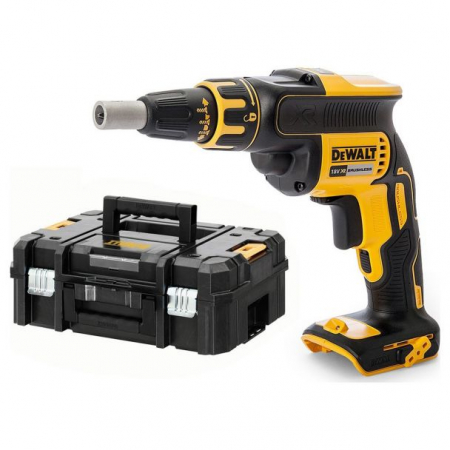 Mașini de insurubat - Masina de insurubat pentru gips-carton, compatibila cu acumulatori Dewalt DCF620NT, 18V, valiza de transport