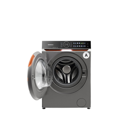 Masina de spalat rufe Daewoo, 10 kg, motor DIRECT drive inverter, 1400 rpm, clasa A, 14 programe, panou de control touch, Argintiu [3]