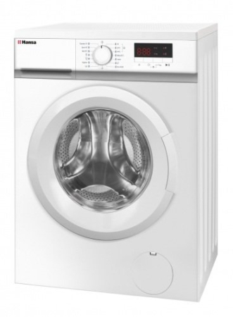 Masina de spalat rufe Hansa WHN712D1W, Slim, 7kg, Display color, 1200 rpm, 15 programs, incarcare frontala, child lock, Hygienic, Clasa D, Alb [2]