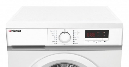 Masina de spalat rufe Hansa WHN712D1W, Slim, 7kg, Display color, 1200 rpm, 15 programs, incarcare frontala, child lock, Hygienic, Clasa D, Alb [3]
