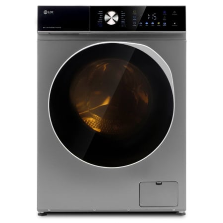 Electrocasnice Mari - Masina de spalat rufe LDK Queen2 714DITS, Clasa A, Capacitate 7 Kg, 1400 rpm, 16 programe, Control Touch, Steam, Super Spa, Storm Wash, Night wash, My Cycle, Amanare pornire, Motor Inverter, Argintiu