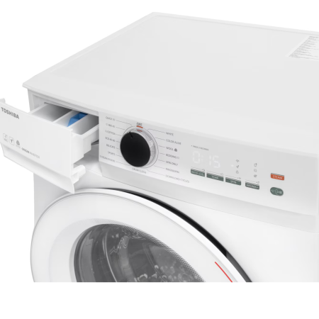 Masina de spalat T21 Toshiba, 7kg, 1200RPM, clasa A, Slim, Functie AROMA+, Functie Abur, Tehnologie UFB, Wi-Fi, motor inverter, Alb [4]