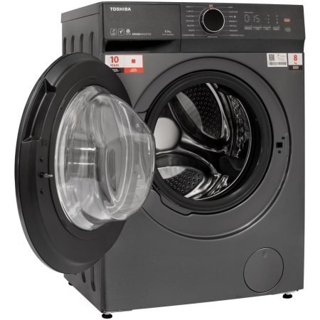 Masina de spalat T21 Toshiba, 8kg, 1400RPM, clasa A, Slim, Functie AROMA+, Functie Abur, Tehnologie UFB, Wi-Fi, motor inverter, Morandi Gray [3]