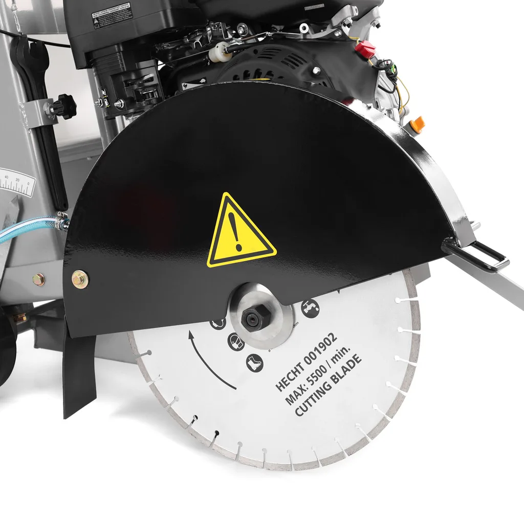 Masina de taiat beton si asfalt, 13CP, Loncin 389cc-EURO 5, disc 450 mm / 18", HECHT 1902 [3]