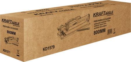 Masina de taiat gresie - faianta, 800 mm, adancime taiere 16 mm, latime max 175 mm, Kraft&Dele KD1579 [17]