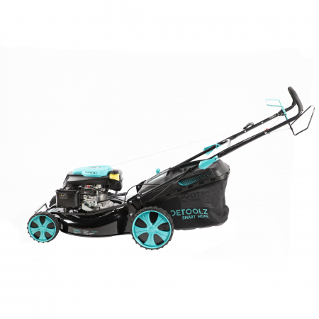 Masina de tuns gazon, benzina, 5.4 CP,  latime lucru 525 mm, 196CC, 70L, autopropulsie, Detoolz DZ-M107 [8]