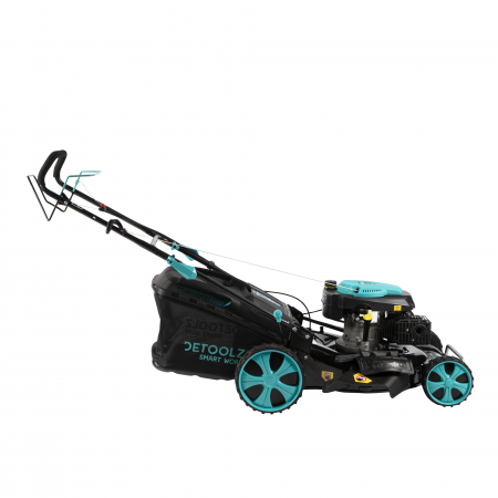 Masina de tuns gazon, benzina, 5.4 CP,  latime lucru 525 mm, 196CC, 70L, autopropulsie, Detoolz DZ-M107 [1]