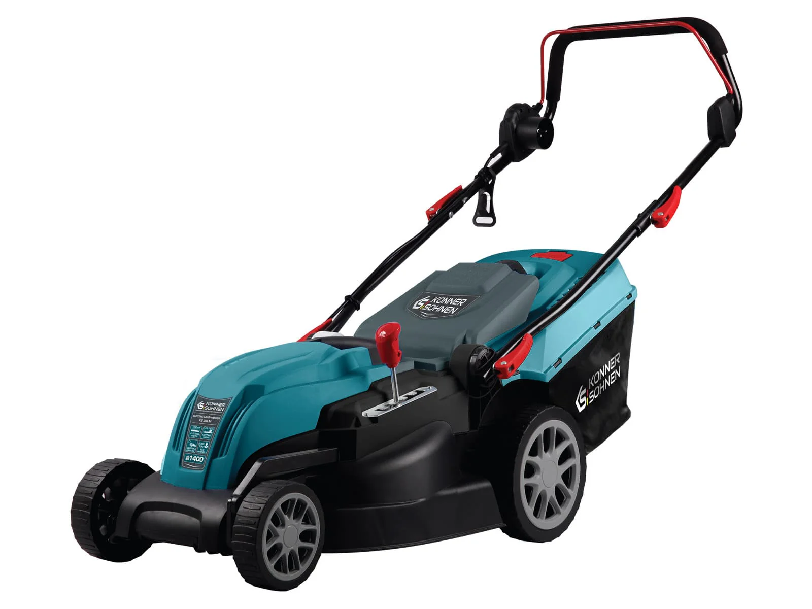 Masini de tuns iarba Electrice - Mașină de tuns iarba electrică, latimea de taiere 38 cm, 1400 W, KS 38LM