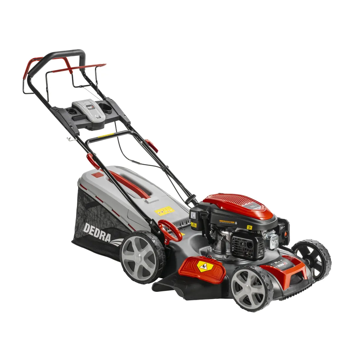 Grădină - Masina de tuns iarba pe benzină cu transmisie Garden DEDRA DED8725-51L2, 4,0 kW, Loncin 196cm3, V200, 51cm