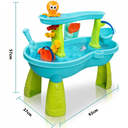 Masuta de joaca Rovo HG-1219 pentru apa si nisip, accesorii incluse [1]