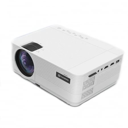 Media - Mini Videoproiector Vankyo Leisure 470C, 4000 Lumeni, LED, HDMI, SD, AV, VGA, USB, Geanta, Telecomanda