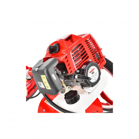 Motocoasa multifunctionala, cu roti, 2 CP, Hecht 155 [3]