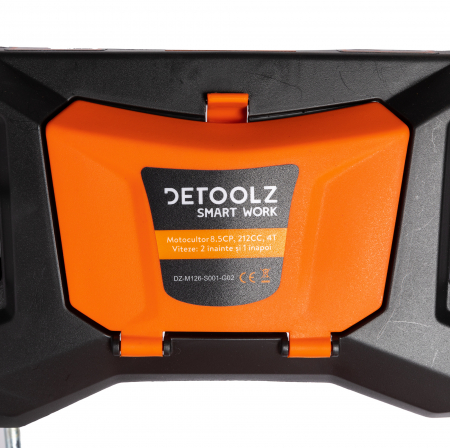 Motocultor 8.5CP, 212CC, 4T, viteze: 2 inainte+1 inapoi, Detoolz DZ-M126-S001-G02 [16]