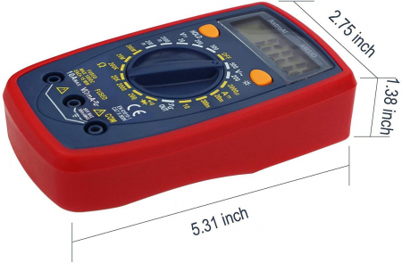 Multimetru digital AstroAI AM33D, 2000 Counts, Masurare continuitate [1]