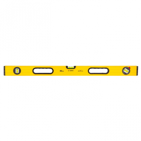 Nivele - Nivela cu bulă de aer din aluminiu tip 600, 80 cm, 3 fiole 29C603 TOPEX