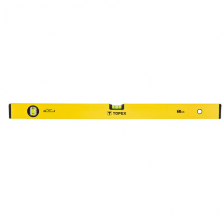 Nivele - Nivela cu bulă de aer tip 500, 60 cm, 2 fiole 29C502 TOPEX
