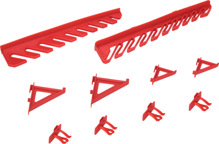 Panou organizare atelier 115x78 cm + accesorii, Kraft&Dele KD11863 [10]