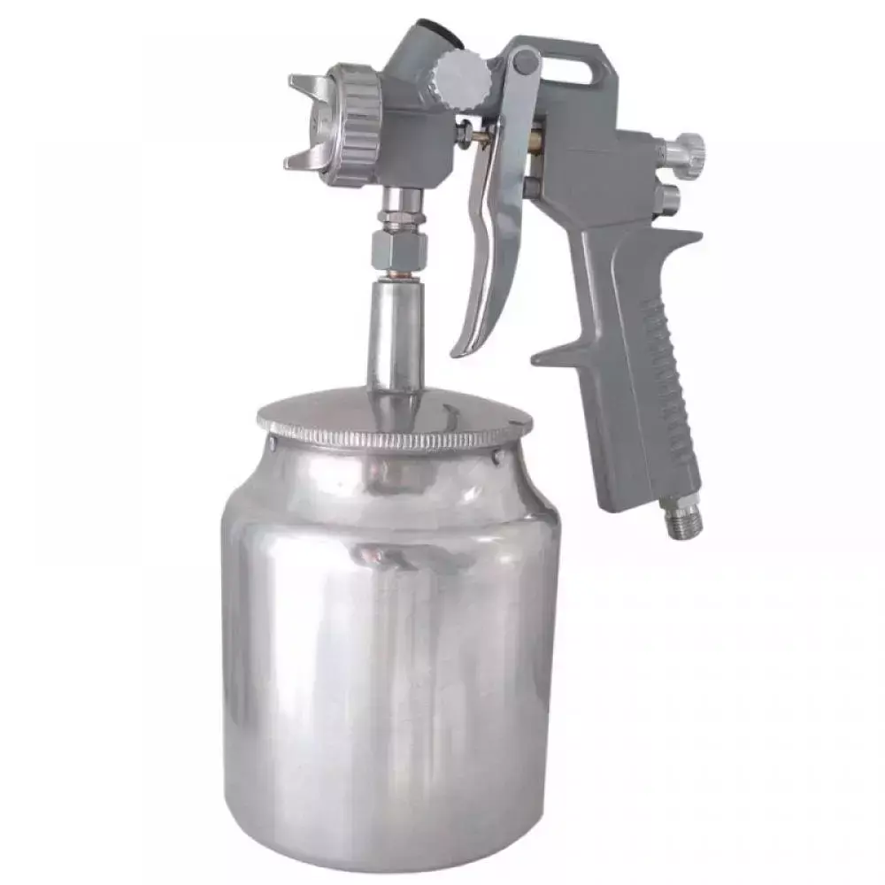 Accesorii aer comprimat - Pistol vopsit cu aer comprimat, 750 ml, din aluminiu PANSAM A533070