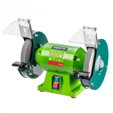 Polizoare - Polizor de banc 200W, roata de polizare 150 x 12,7 mm, 51G450 VERTO
