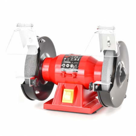 Polizoare - Polizor de banc Hecht 1722 putere 150 W, diametru piatra 150 mm, 2950 rpm