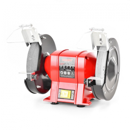 Polizoare - Polizor de banc putere 350 W, diametru piatra 200 mm, 2950 rpm, Hecht 1723