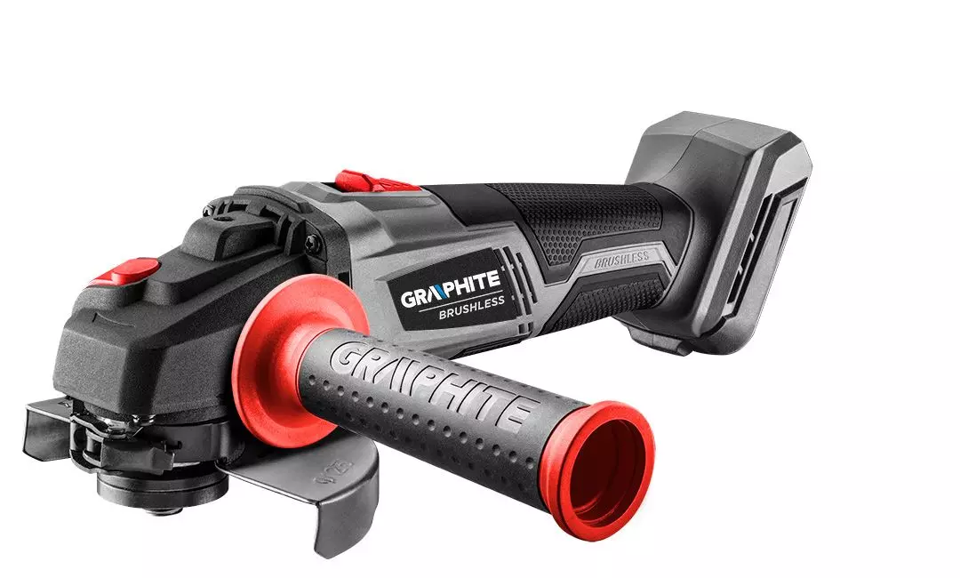 Polizor unghiular - Polizor unghiular Graphite 58G026  fără perii cu baterie 18V, Li-Ion, disc de 125 mm, fără baterie si acumulator