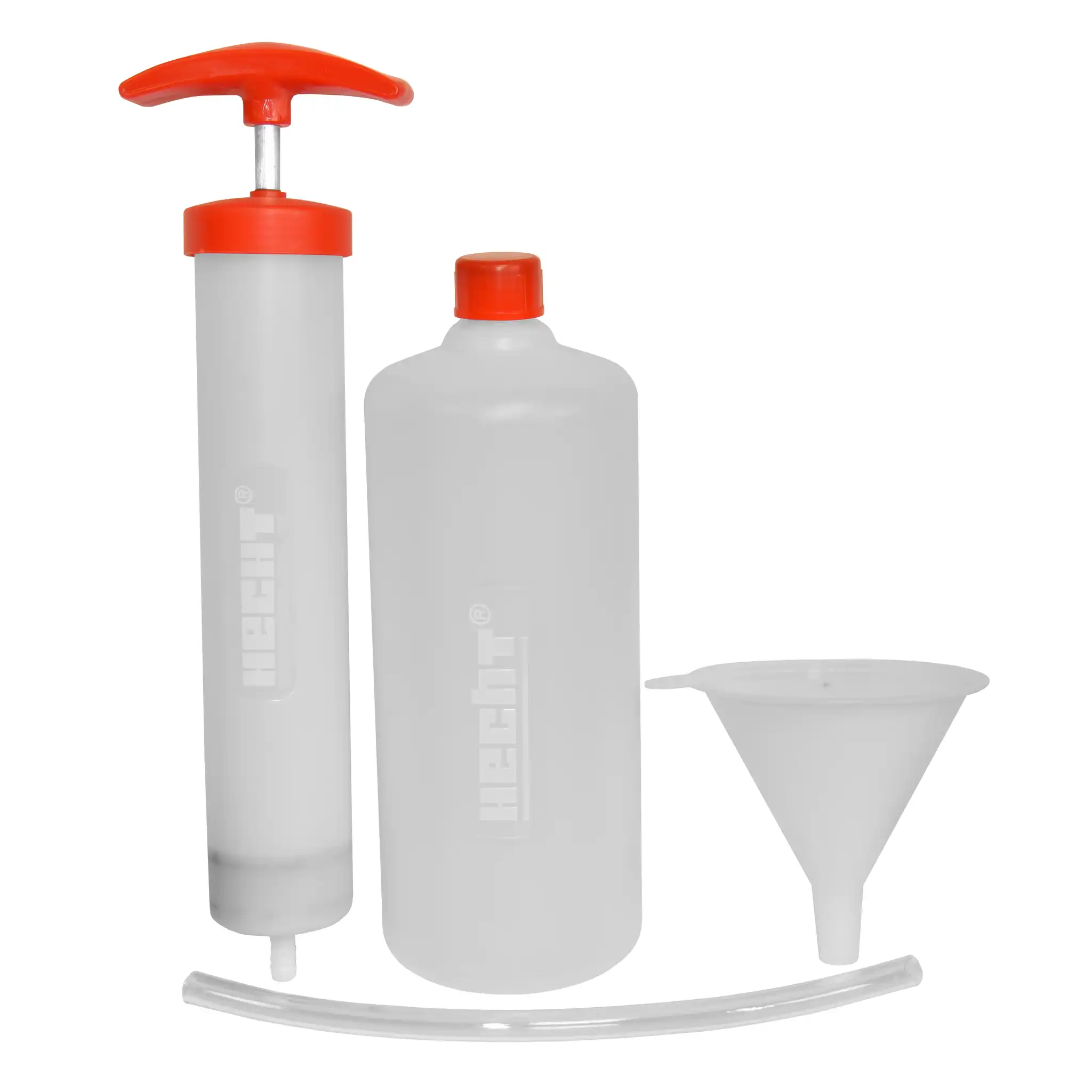 Accesorii utilaje agricole - Pompa aspirare ulei si benzina Hecht 5011 1l