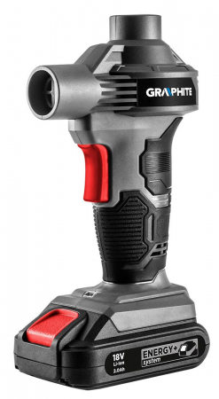 Pompa de umflat Energy+ 18V, Li-Ion (fara acumulator inclus) 58G089 GRAPHITE [2]