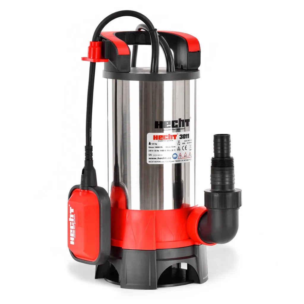 Pompe Submersibile - Pompa submersibila pentru apa menajera HECHT 3011