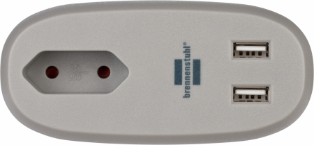 Prelungitor Brennenstuhl Estilo 1 priza, 2xUSB, pentru canapea pat [4]