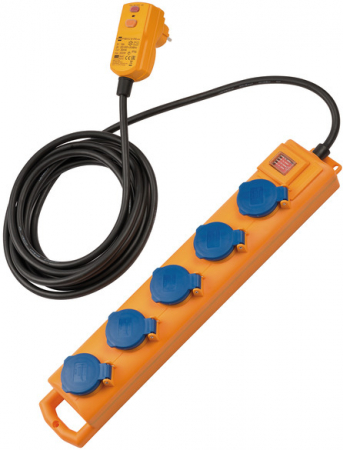 Prelungitoare - Prelungitor exterior Brennenstuhl Super-Solid SL 554 IP54,5 prize, 5m, H07RN-F 3G1.5
