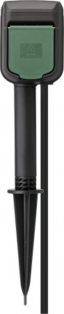Priza dubla de gradina Brennenstuhl Connect WIFI, IP44, cablu 3m, Tarus, Control aplicatie, Alexa si Google Assistant [2]