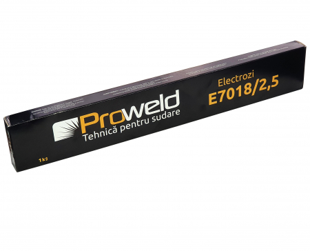 Consumabile sudura - ProWELD E7018 electrozi bazici 2.5mm, 1kg