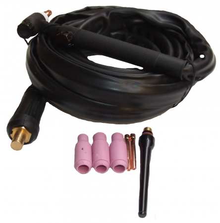 Accesorii sudura - ProWELD WP-17V torta LiftTIG cu robinet pentru MMA-180PI, MMA-200PI si MMA-250PI, 4m, 35-50mm, Ar