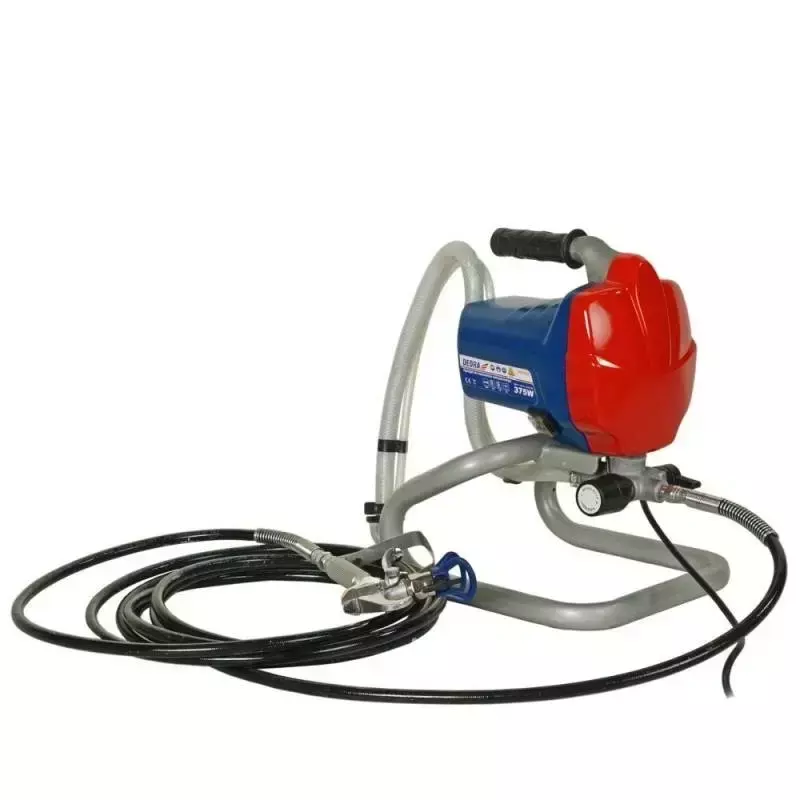 Pistoale pentru vopsit - Pulverizator de vopsea fara aer, 650 W, 1L/min, furtun 7,5 m DEDRA DED7421